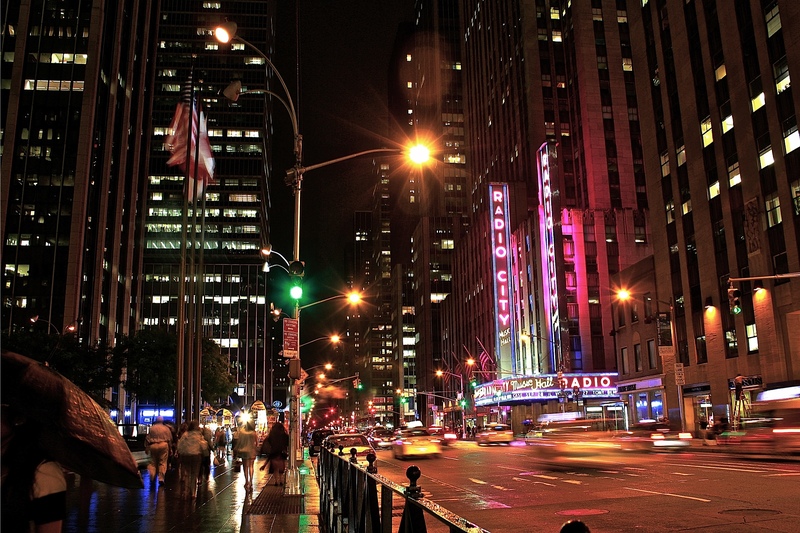 Radio City and the Rain