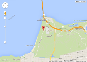 Pacific Overlook via Google Map 